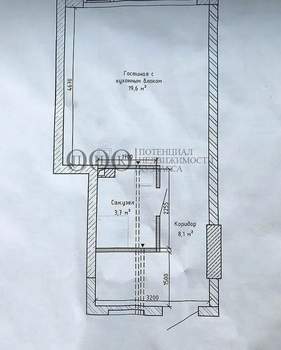 1-к квартира, вторичка, 32м2, 10/14 этаж