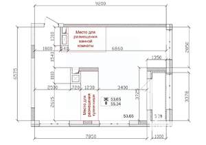 3-к квартира, вторичка, 54м2, 5/15 этаж