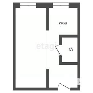 1-к квартира, вторичка, 31м2, 4/5 этаж