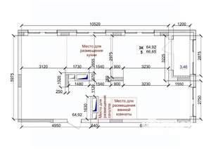 3-к квартира, вторичка, 67м2, 11/15 этаж