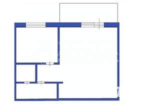 1-к квартира, вторичка, 31м2, 5/5 этаж