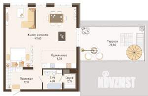 3-к квартира, вторичка, 73м2, 6/7 этаж