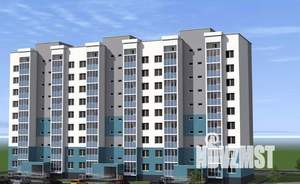 1-к квартира, строящийся дом, 44м2, 6/17 этаж