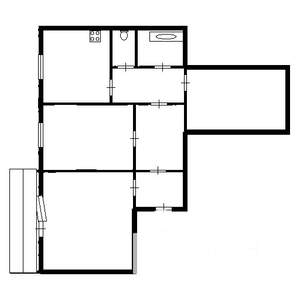 3-к квартира, вторичка, 61м2, 9/9 этаж