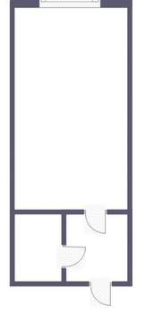 Студия квартира, вторичка, 23м2, 2/9 этаж