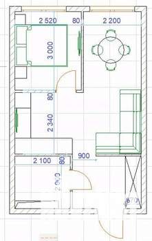1-к квартира, вторичка, 37м2, 5/8 этаж