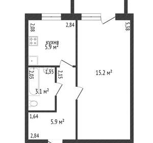 1-к квартира, вторичка, 29м2, 1/3 этаж