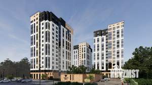 2-к квартира, строящийся дом, 45м2, 10/15 этаж