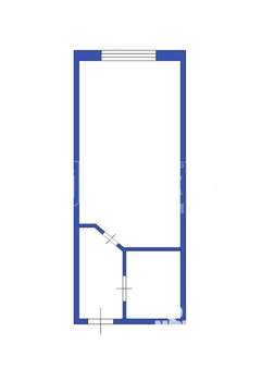 1-к квартира, вторичка, 23м2, 9/9 этаж