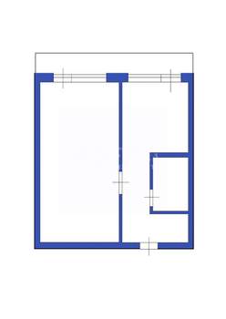 1-к квартира, вторичка, 36м2, 4/16 этаж