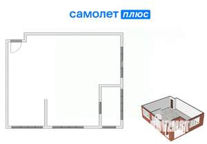 3-к квартира, вторичка, 61м2, 9/15 этаж