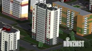 2-к квартира, вторичка, 58м2, 2/16 этаж