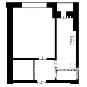 1-к квартира, вторичка, 37м2, 2/10 этаж