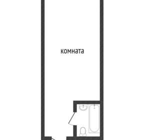 Студия квартира, вторичка, 23м2, 6/9 этаж