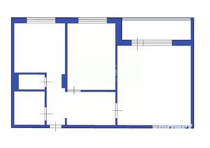 2-к квартира, вторичка, 43м2, 3/9 этаж