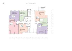 3-к квартира, вторичка, 88м2, 1/15 этаж