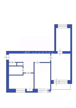 3-к квартира, вторичка, 67м2, 3/3 этаж