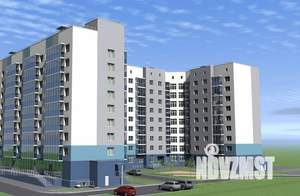 1-к квартира, строящийся дом, 43м2, 14/17 этаж