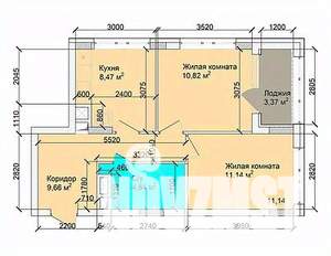 Студия квартира, вторичка, 49м2, 1/15 этаж