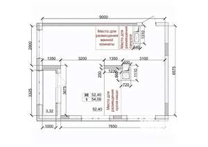 3-к квартира, вторичка, 54м2, 2/15 этаж