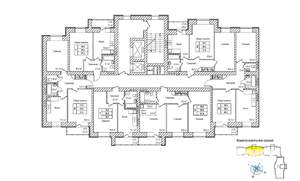1-к квартира, вторичка, 38м2, 9/12 этаж