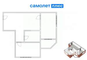 2-к квартира, вторичка, 47м2, 16/16 этаж