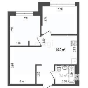 3-к квартира, вторичка, 47м2, 6/7 этаж