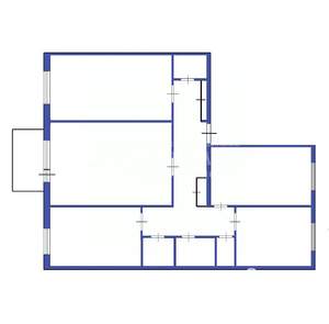 4-к квартира, вторичка, 80м2, 2/9 этаж