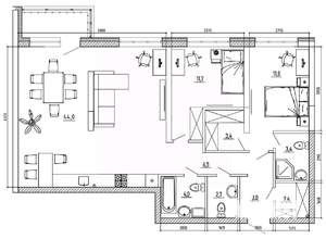 4-к квартира, вторичка, 99м2, 2/8 этаж