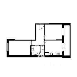 4-к квартира, вторичка, 61м2, 5/5 этаж