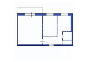 2-к квартира, вторичка, 50м2, 8/10 этаж