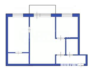 2-к квартира, вторичка, 46м2, 3/5 этаж