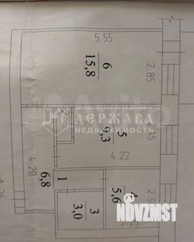 2-к квартира, вторичка, 41м2, 2/5 этаж