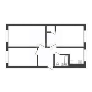 3-к квартира, вторичка, 61м2, 1/5 этаж