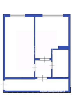 2-к квартира, вторичка, 31м2, 3/5 этаж
