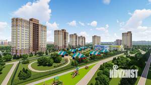 2-к квартира, строящийся дом, 44м2, 15/15 этаж