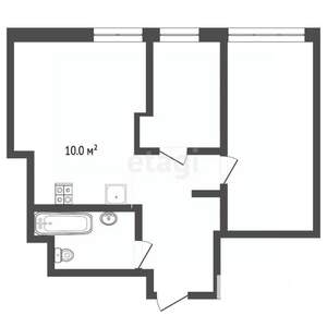 3-к квартира, вторичка, 59м2, 15/15 этаж