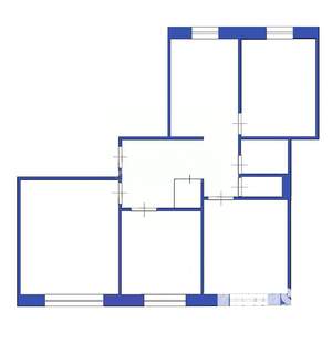 4-к квартира, вторичка, 75м2, 6/10 этаж