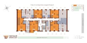 2-к квартира, вторичка, 37м2, 6/15 этаж