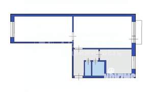 2-к квартира, вторичка, 44м2, 3/5 этаж