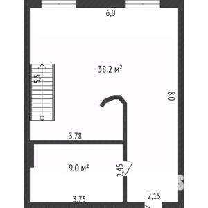 2-к квартира, вторичка, 71м2, 6/6 этаж