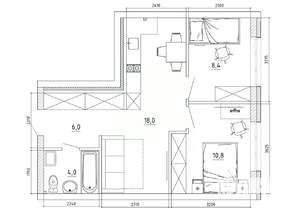 2-к квартира, вторичка, 49м2, 2/8 этаж