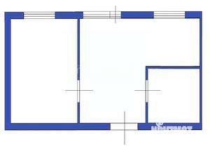 2-к квартира, вторичка, 41м2, 2/9 этаж