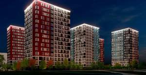 Студия квартира, вторичка, 49м2, 1/15 этаж