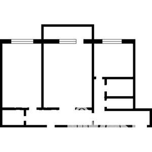 2-к квартира, вторичка, 44м2, 4/5 этаж