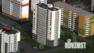 2-к квартира, вторичка, 46м2, 5/16 этаж