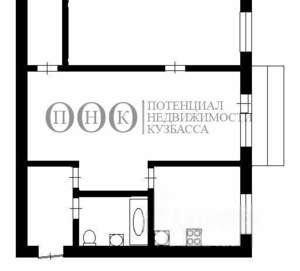 2-к квартира, вторичка, 44м2, 5/5 этаж