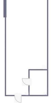 1-к квартира, вторичка, 15м2, 3/9 этаж