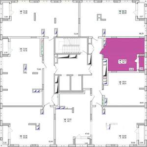 2-к квартира, вторичка, 36м2, 3/15 этаж