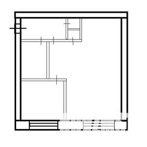 1-к квартира, вторичка, 31м2, 4/4 этаж